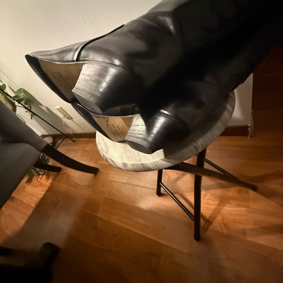 VINTAGE SUDINI BLAC CALF BOOTS! - Picture 5 of 9